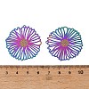 304 Stainless Steel Filigree Pendants SA-CBA31EA-01-3