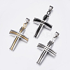 304 Stainless Steel Big Pendants STAS-H351-A-42-1