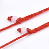 Nylon Cord Necklace Making MAK-T005-15C-01-3