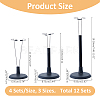 12 Sets 3 Styles Plastic with Iron Doll Support for Models ODIS-FH0001-18-2