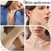 12Pcs 2 Colors Brass Pendants KK-BBC0019-89-5