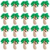 60Pcs Coconut Tree Resin Cabochons FIND-SC0024-03-1