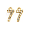 304 Stainless Steel Pendants STAS-L080-002G-07-1