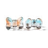Transparent Spray Painted Glass Beads LS-GLAA-I050-11C-3