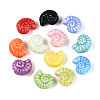 Glazed Porcelain Beads PORC-I028-02A-01-1