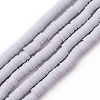 Handmade Polymer Clay Beads Strands CLAY-R089-8mm-Q036-1