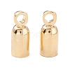 Brass Cord Ends KK-K253-07G-1