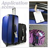 10Pcs PU Leather Luggage Tag Straps FIND-WR0012-91-5