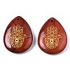 Natural Red Jasper Pendants G-T122-73K-2