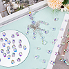 100Pcs Glass Pendants GLAA-SP0001-63-4