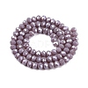 Electroplate Glass Beads Strands EGLA-A044-P6mm-A13-3