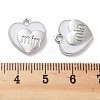 Rack Plating Alloy Enamel Pendants PALLOY-F311-10P-3