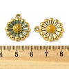 304 Stainless Steel Enamel Pendants STAS-D369-26G-3