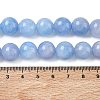 Dyed Natural Malaysia Jade Beads Strands G-G021-01D-07-2