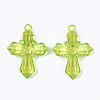 Transparent Acrylic Pendants TACR-S133-095-2