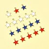 20Pcs 3 Colors Alloy Enamel Pendants ENAM-FS0003-53-7