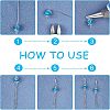 600Pcs 12 Style Multi-Petal Iron Bead Caps IFIN-FH0001-58-3