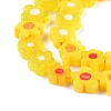 Handmade Millefiori Glass Bead Strands LS-LAMP-J035-8mm-06-3