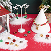 24Pcs 4 Colors Christmas Theme Alloy Pendants FIND-SC0013-35-4