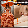 60Pcs Halloween Opaque Resin Beads RESI-SC0036-67-6