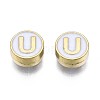 Alloy Enamel Beads ENAM-N052-006-01U-RS-2