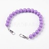 Plastic Beads Chain Belts AJEW-F034-01P-2