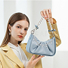 2Pcs Plastic Imitation Pearl Round Beads Tassel Iron Purse Decorative Chains DIY-PH00034-86-5