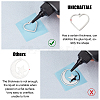16Pcs 304 Stainless Steel Open Back Bezel Pendants FIND-UN0002-90A-5