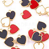 Golden Plated Alloy Charms PALLOY-CJ0001-09-3