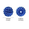 Imitation Pearl Acrylic Beads OACR-FS0001-45E-6
