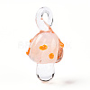 Handmade Lampwork Pendants LAMP-T021-23A-1