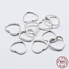 925 Sterling Silver Bead Frames STER-F036-15S-16x14-3