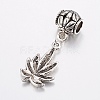 Tibetan Style Alloy European Dangle Charms MPDL-I004-28AS-RS-2