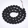 Spray Painted Non-magnetic Synthetic Hematite Beads Strands X-G-T116-01A-17-2