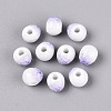 Handmade Crackle Porcelain Beads PORC-Q008-06B-04-1