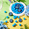 56Pcs 4 Styles Silicone Beads FIND-TA0010-75E-5