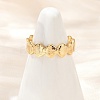 Brass Adjustable Cuff Rings for Women RJEW-B132-01A-G-1