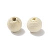 (Defective Closeout Sale: Spotted) Unfinished Natural Wood Beads LS-WOOD-XCP0001-57-1