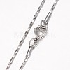 304 Stainless Steel Necklace MAK-K062-06P-1.4mm-2