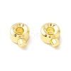 Brass Crimp Beads KK-E280-01G-2