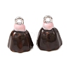 Afternoon Tea Alloy Enamel Pendants AL-CBA3252-03P-C-1