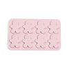 Gingerbread Man Food Grade Silicone Molds DIY-I021-02-3