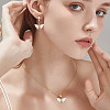 Plating Transparent Acrylic Pendants FIND-DC0004-69-6