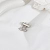 1PC 304 Stainless Steel Slide Lock Clasps FIND-LP0003-49B-1