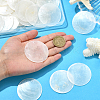 60pcs Flat Round Capiz Shell Pendants SSHEL-SC0001-49-4