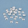 201 Stainless Steel Bead Caps STAS-F040-20D-S-1