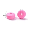 Handmade Polymer Clay Beads Strands X-CLAY-N008-008C-5