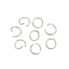 Tarnish Resistant 304 Stainless Steel Open Jump Rings STAS-R049-5x0.7mm-1