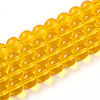 Transparent Glass Beads Strands GLAA-T032-T10mm-24-1