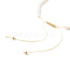 Adjustable Nylon Thread Braided Bead Bracelets Set BJEW-JB06450-13